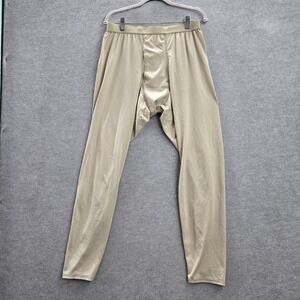 Milliken Men Pants L Beige Cold Weather GEN III Logo Military Polartec